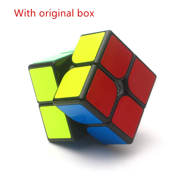 2x2x2 магический скоростной куб без наклеек профессиональная головоломка Cubo Magico 2x2 куб Развивающие игрушки для детей подарок на день рождения - Цвет: style 3