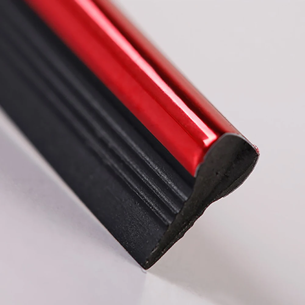 Atuo для дома и улицы формовочная полоса декоративная линия 5 м автомобиль Стайлинг полоса для отделки интерьера хром красный Литье отделка автомобиля