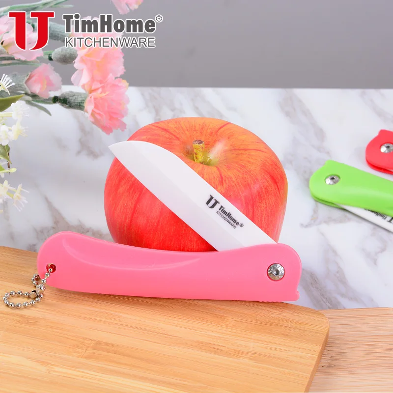 Складной керамический нож Timhome для кемпинга оригинальный складной 3 2 дюйма
