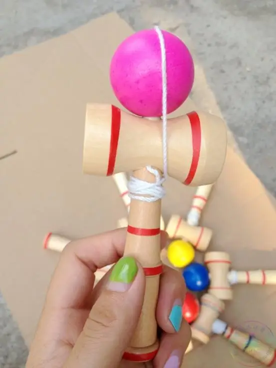 Fedex IE IP 200 шт./лот мини Kendama строки Профессиональный японии игрушка японский