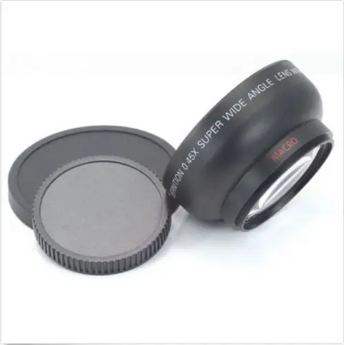 Fotga 55 мм 0.45x широкоугольный и макроконверсионный объектив 0,45x55 для CANON NIKON SONY 52 мм объектив