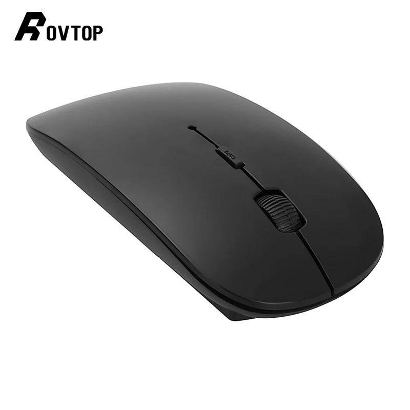 Rovtop USB беспроводная компьютерная мышь 1600 точек/дюйм оптическая 2 4G приемник Супер