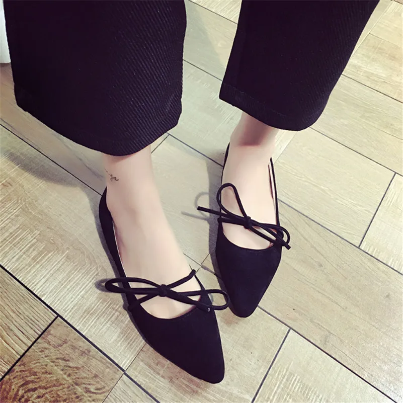 Summer2017 женская Обувь Удобные Случайные Мягкие Квартиры балерина Женщина