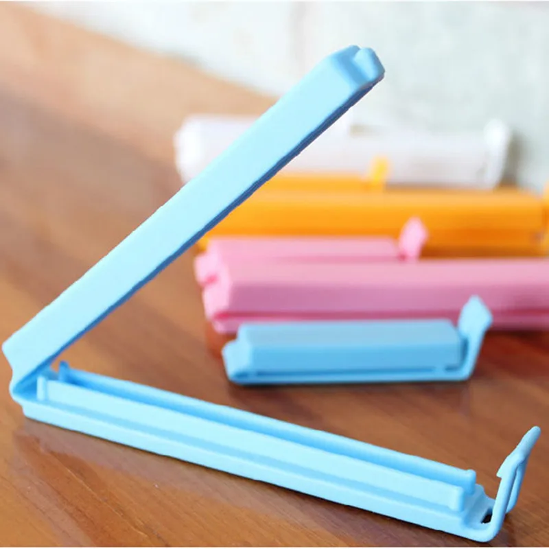 

XUNZHE 10Pcs 11 x 1.3cm Large Food Snack Bag Storage Sealing Clips,Seal Clamp Plastic Bags Ziplock Clip Home Food Storage Helper