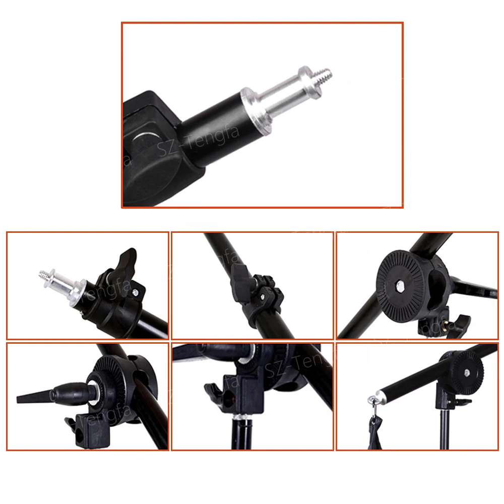 78 138 см верхний свет телескопическая стрела w/вес мешок песочница для вспышки