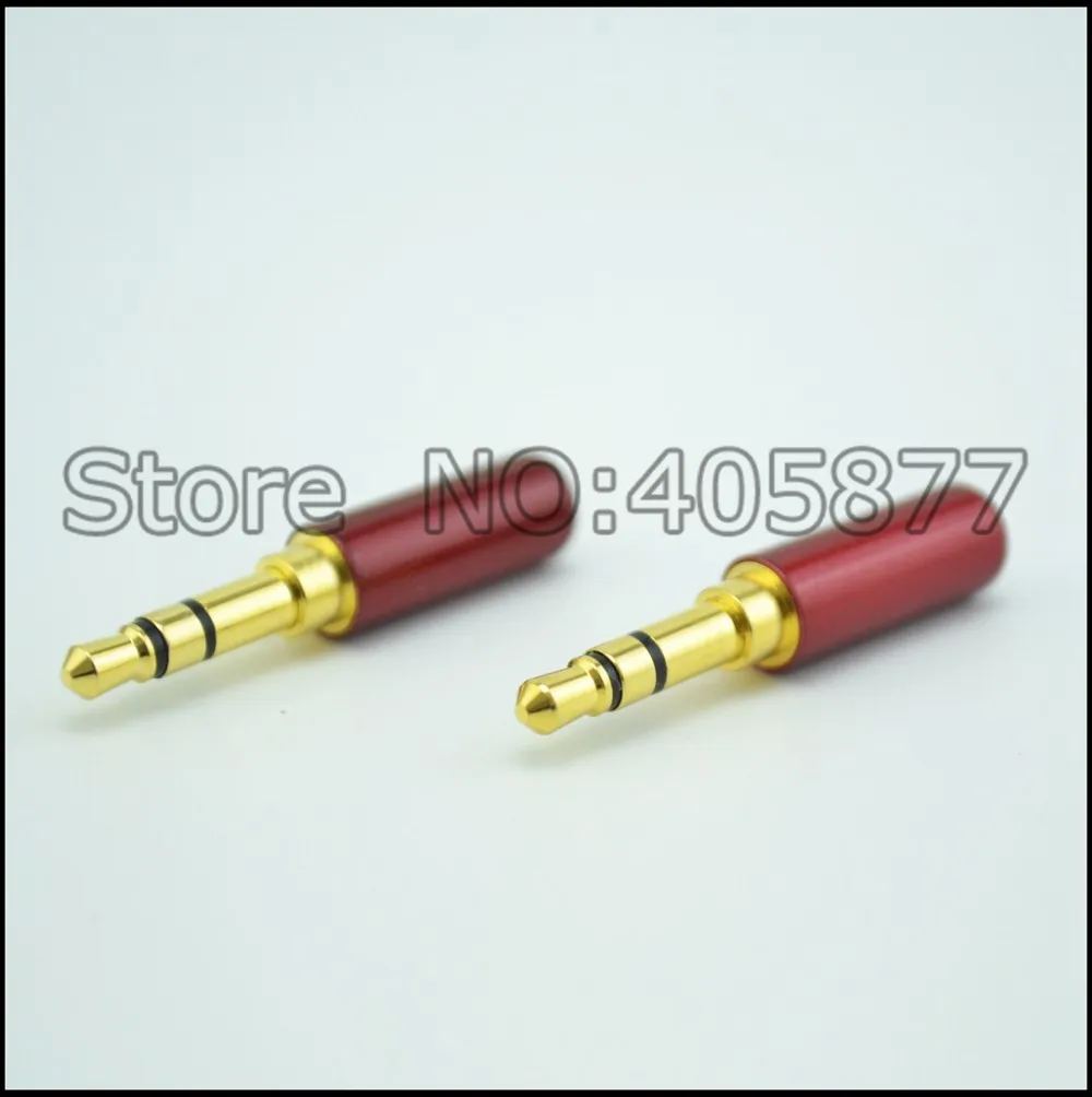 4 шт. разъём для пайки 3 5 мм|plug 3.5mm|3 plugplug gold |