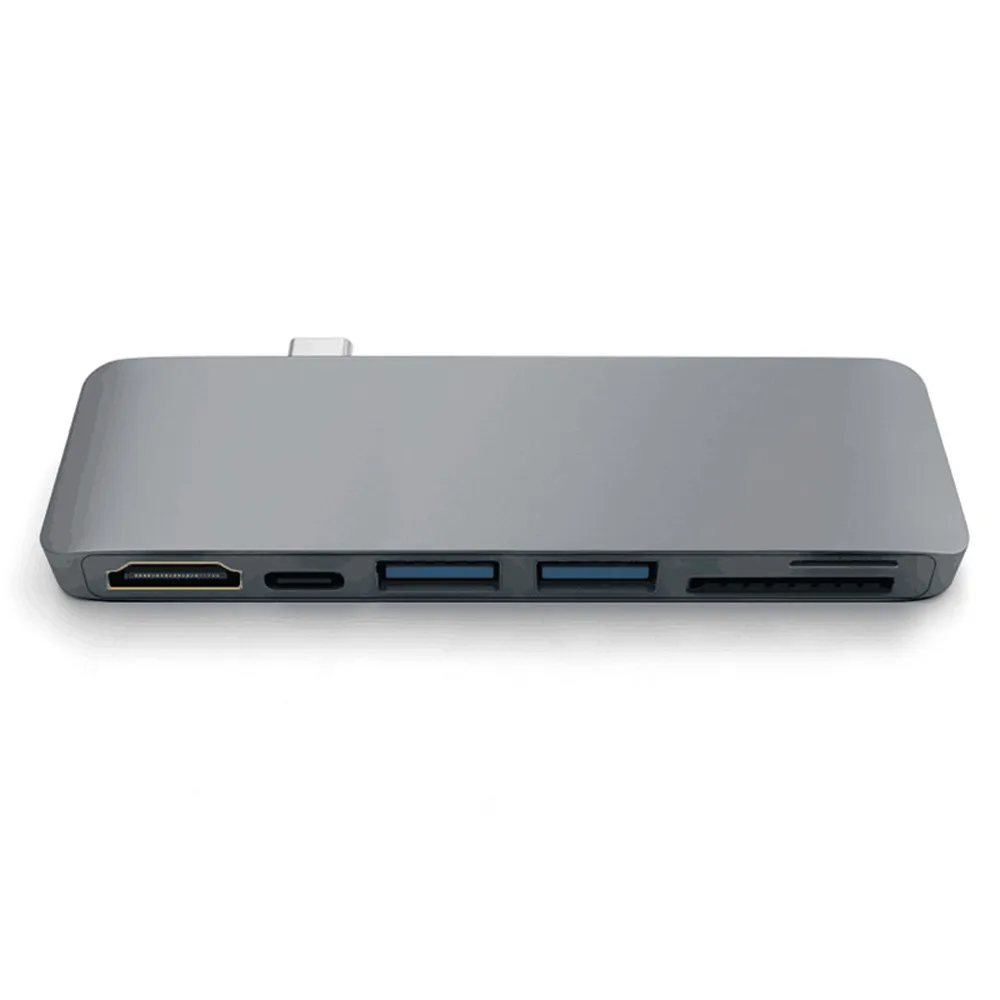USB 3 0 концентратор Type C к 4K * 2K HDMI зарядное устройство для чтения карт адаптер MacBook Pro