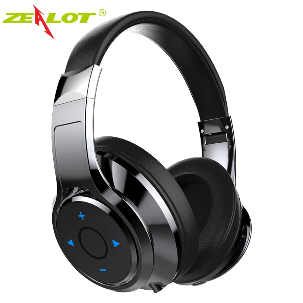 

Накладные Bluetooth наушники ZEALOT B22, стереогарнитура bluetooth, беспроводные басовые наушники с микрофоном для телефонов