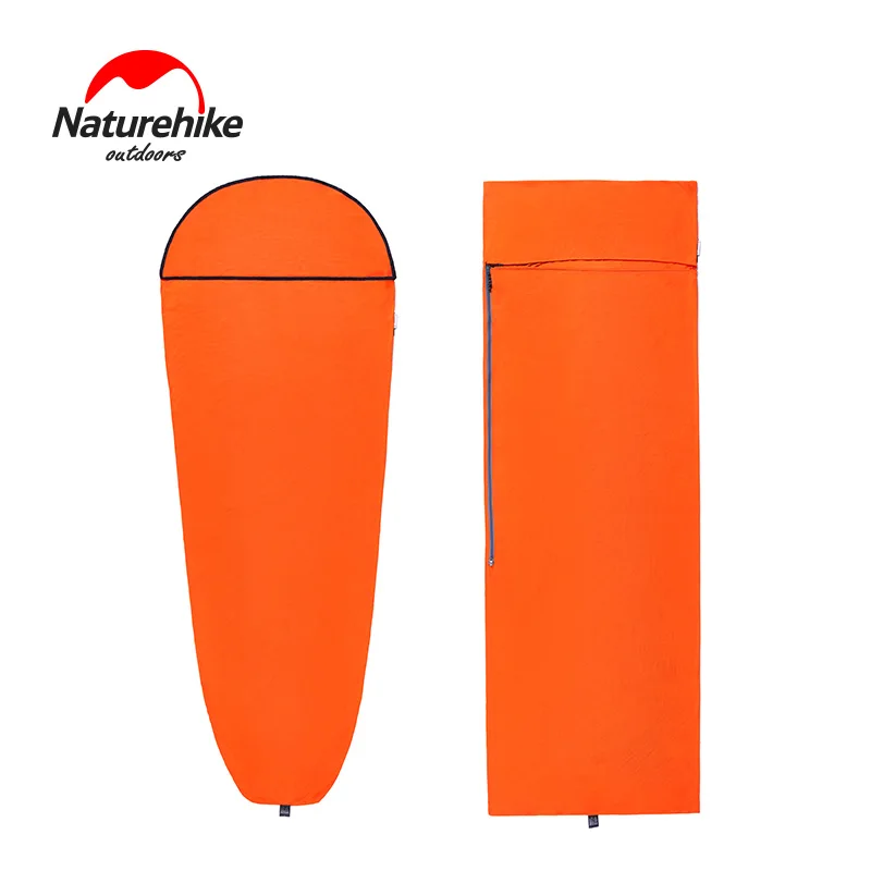 Naturehike Sleeping Bag Portable Envelope&ampMummy Camping Lightweight Single Bed Liner Lock Temperature | Спорт и развлечения