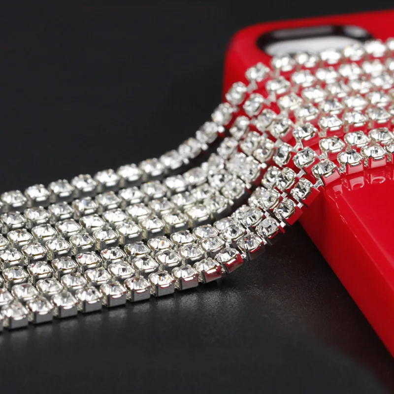 Металлическая цепочка для шитья серебряный цвет 2 8 мм 10 метров | Украшения и