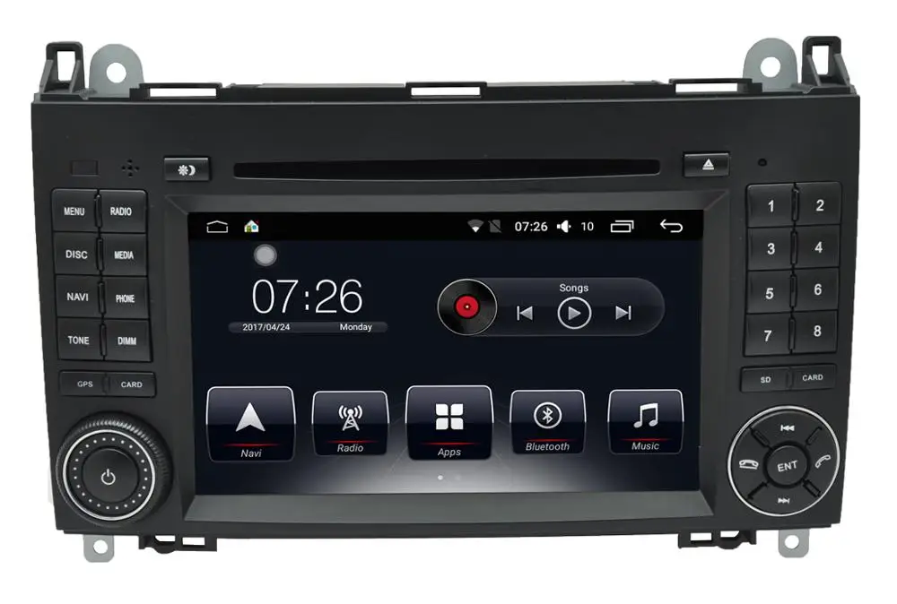 Android 7 1 Автомобильный DVD плеер для Ben Z GPS навигационная система с Carplay Bluetooth Dual-zone Navi