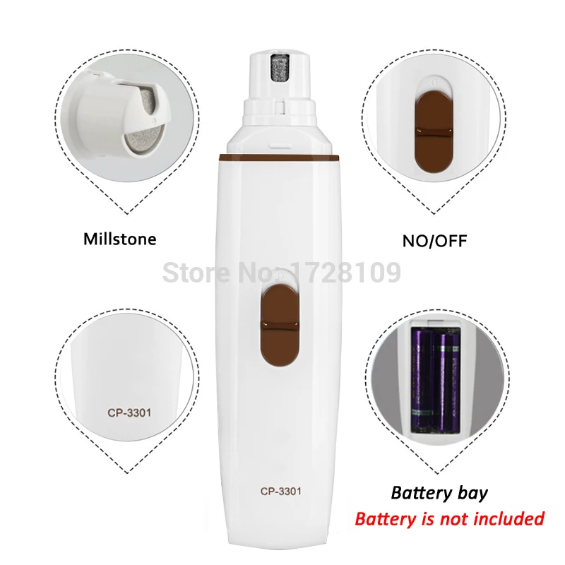 Профессиональная электрическая машинка для стрижки когтей Codos 3301 собак|electric nail