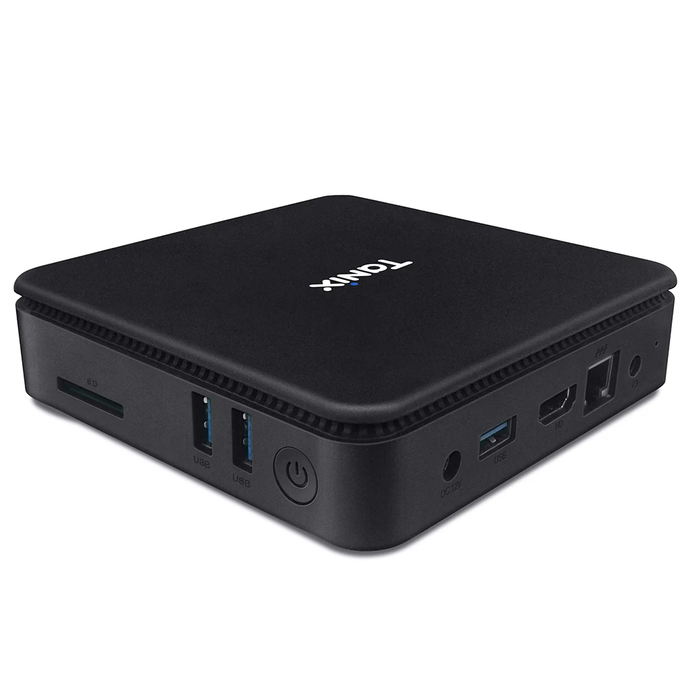 Мини-ПК Tanix TX85 Atom X5 Z8350 HD graphics 4 Гб 64 Гб 2,4 ГГц+ 5,8 ггц WiFi 1000 Мбит/с USB3.0 BT4.0 Wins 10 tv Box