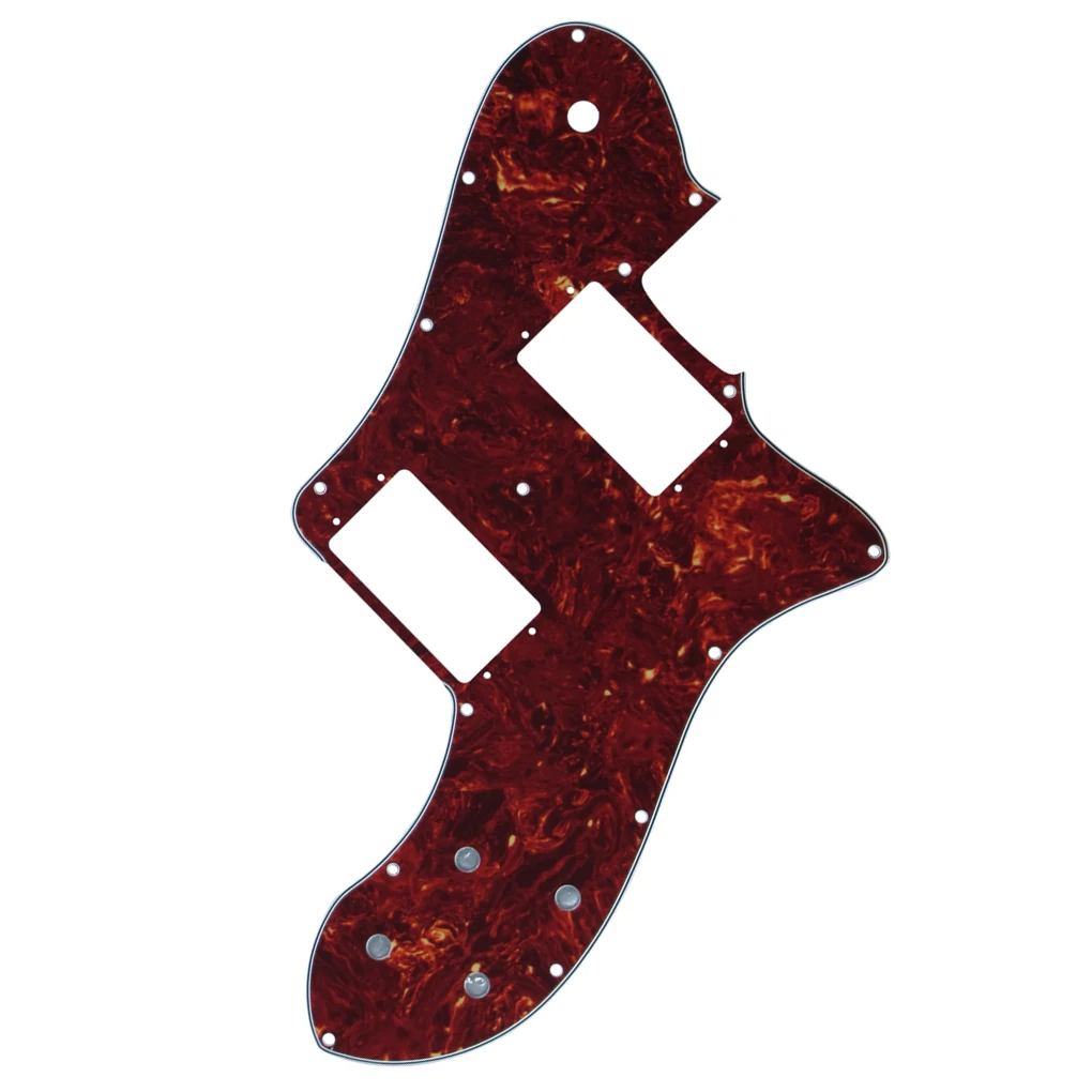 4Ply электрогитара Защита от царапин пластина и винты для мексиканской 72 Deluxe Reissue RI