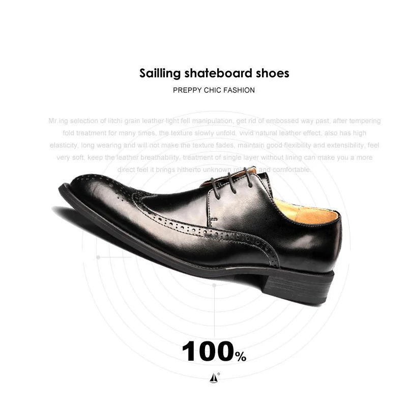 ZFTL/Новинка Мужские модельные туфли официальная обувь в деловом стиле Брендовая