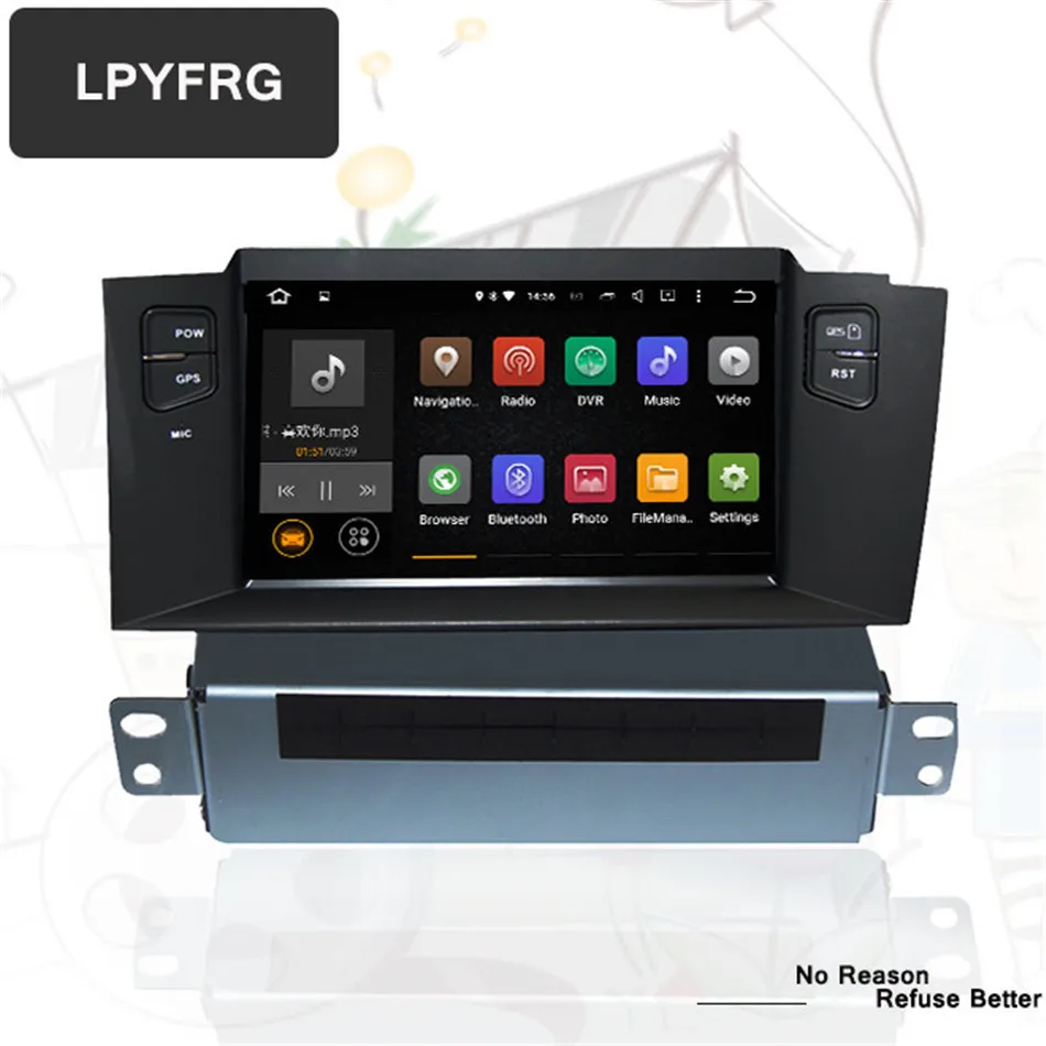 Восьмиядерный Android 7 1 автомобильный DVD GPS для Citroen C4/C4L с Bluetooth 3/4G Радио RDS Wifi 3G хост