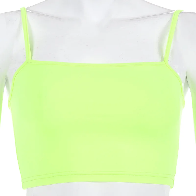 Пикантные без бретелек Хлопок майки ками для женщин Slim Fit повседневное летний