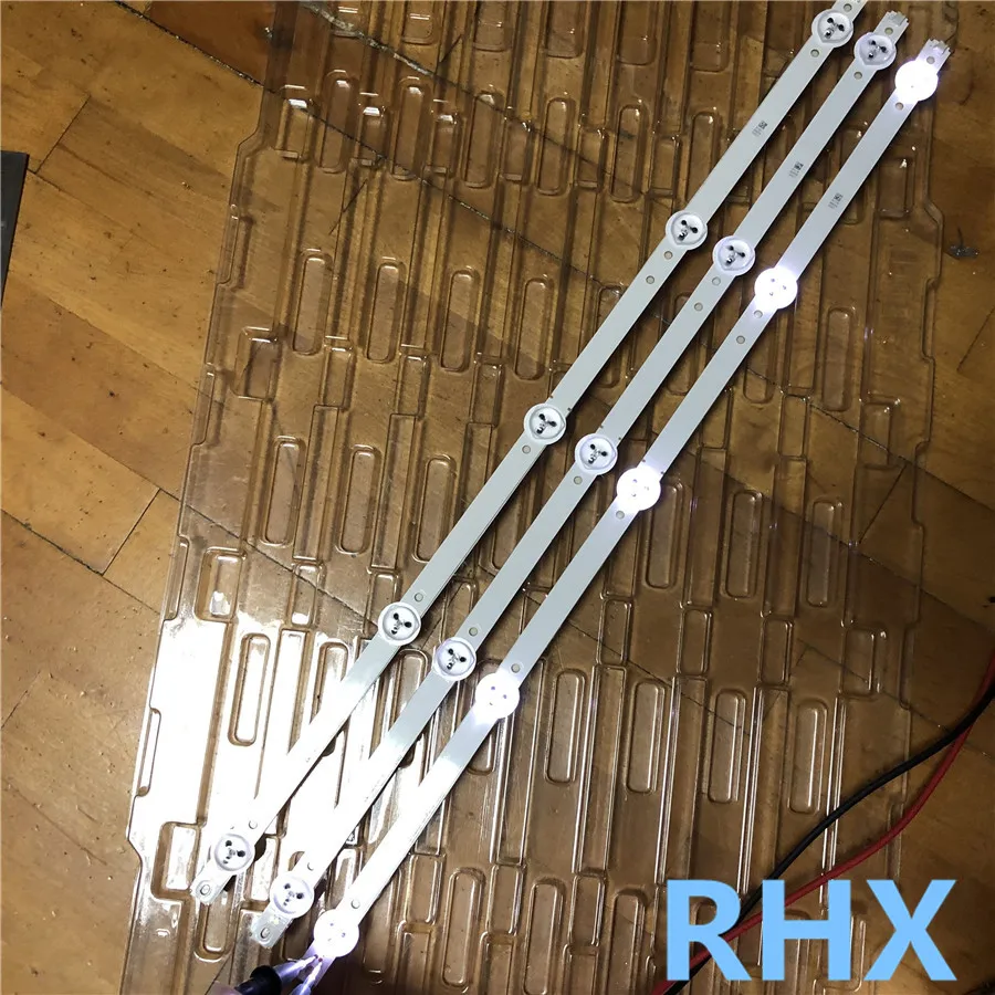 3 шт. x 28 дюймов светодиодная подсветка для Proline Bravis 28C2000B 28''TV L2830HD SVJ280A01 REV3 5LED 130402