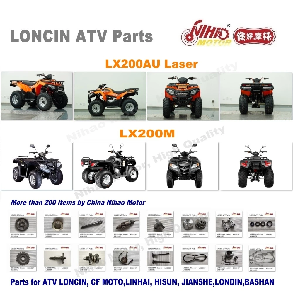 Мотовездеход LONCIN запчасти для передних тормозных дисков LC162FMK LX200AU 200cc Quad GoKarts