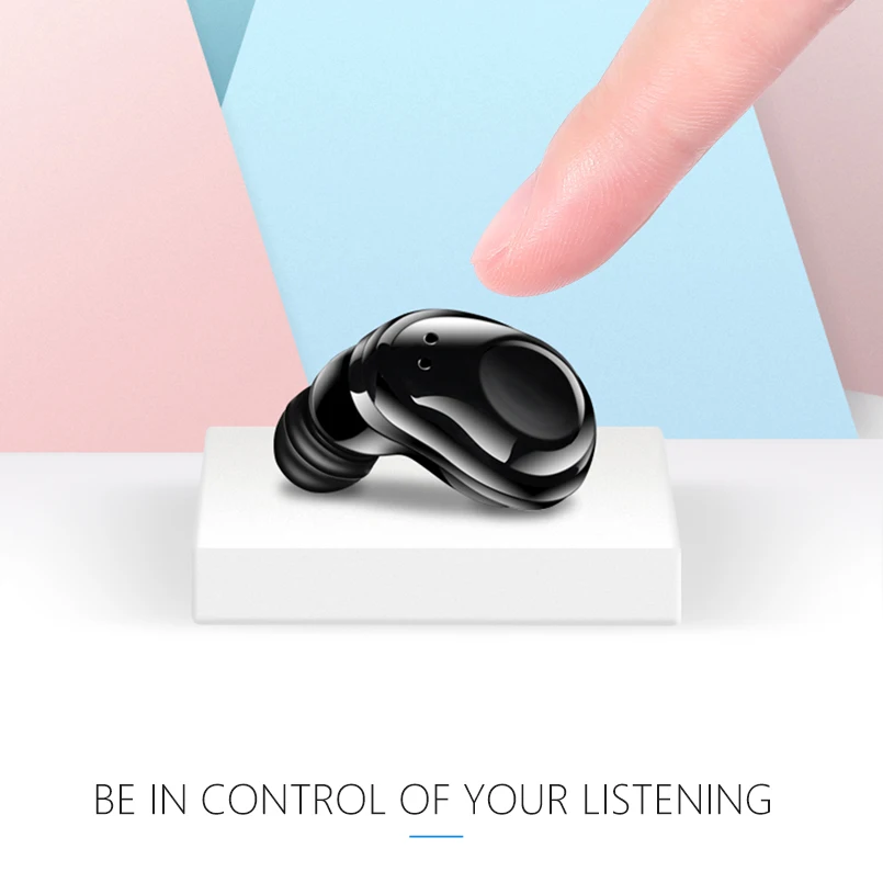ASINA Беспроводной Bluetooth наушники IPX4 Водонепроницаемый спортивные с микрофоном Touch