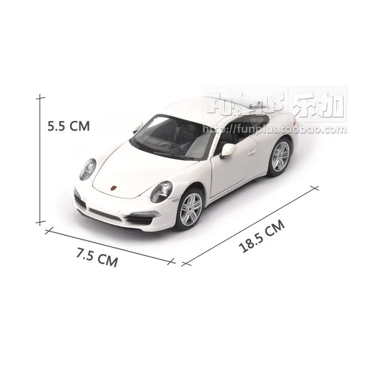 Высокая имитация изысканных моделей игрушек: RAStar Стайлинг автомобиля 911 Carrera S