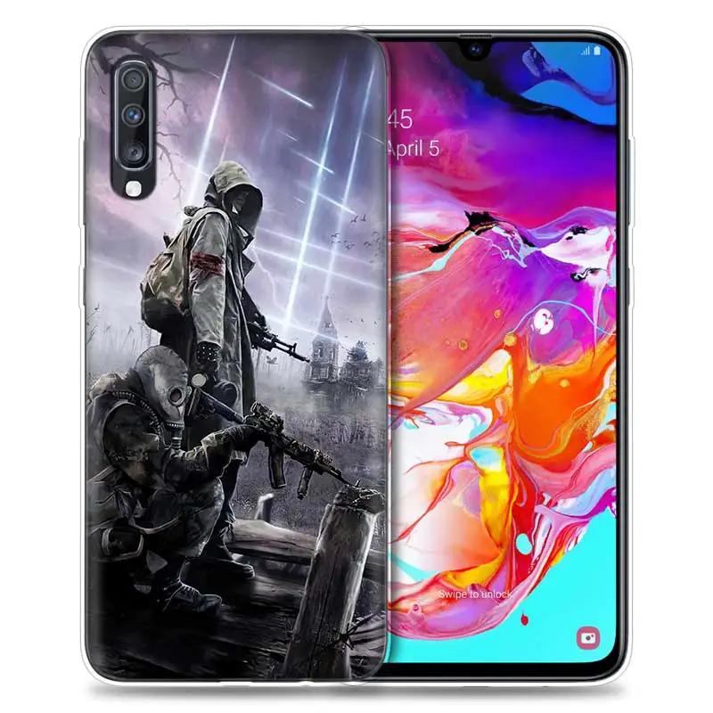 07 Метро 2033 чехол для samsung Galaxy A50 A70 A80 A60 A40 A30 A20 A10 M40 M30 M20 M10 A6 A8 плюс чехол для телефона из ТПУ с отделением для карт - Цвет: 07
