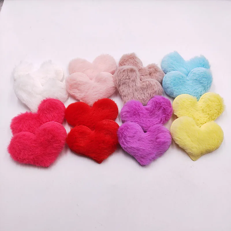 Детская заколка для волос 6 5x4 8 см|padded applique|felt heartspadded felt applique |