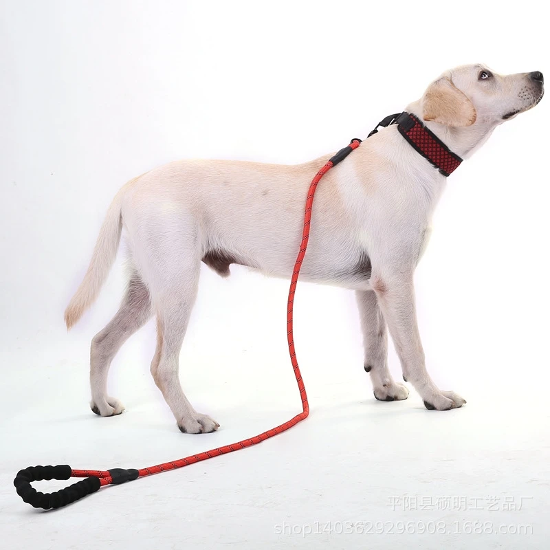 Светоотражающие поводки для собак животных средних и больших Тедди Чихуахуа