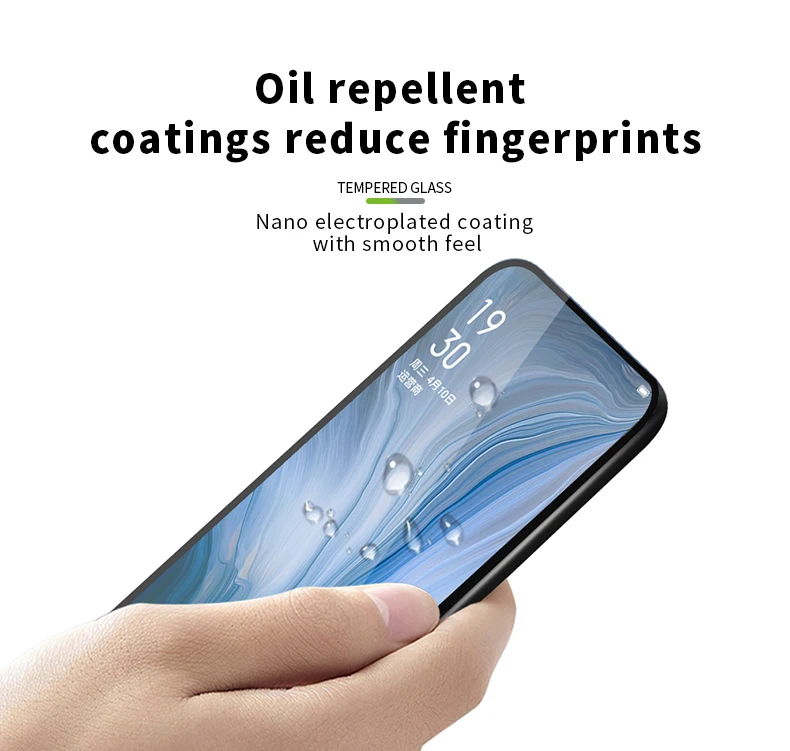 OPPO Reno 10X PINWUYO 9 H полное покрытие Закаленное стекло Защитная пленка для экрана OPPO Reno 10X10 раз зум