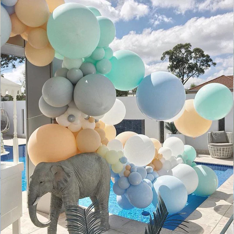 

1pcs 36 Inch Macaron Latex Balloons Wedding Decor Large Giant Balloon baby shower Birthday Party supplies Inflatable Air Balloon