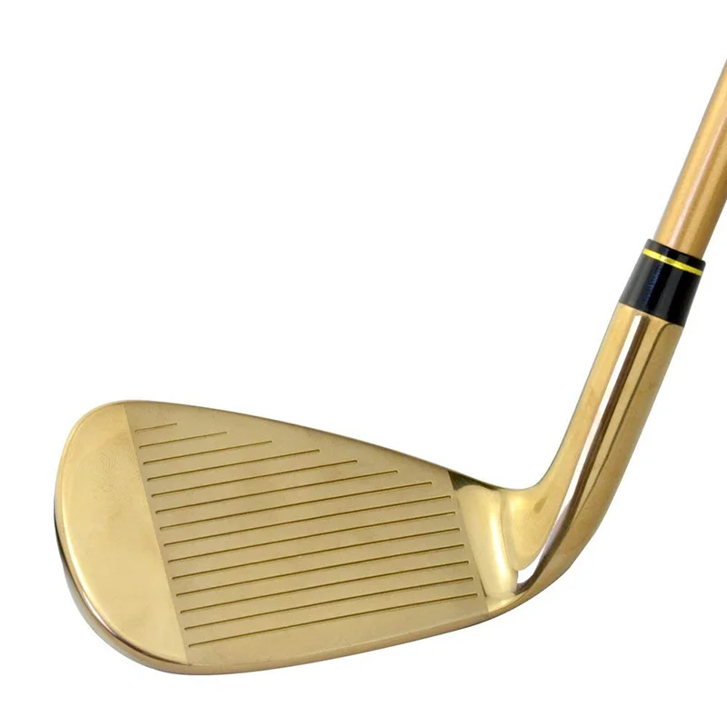 Kaidida G3 сталь золотого цвета Head 7 Iron Golf Club графитовый Вал R-Flex из натурального