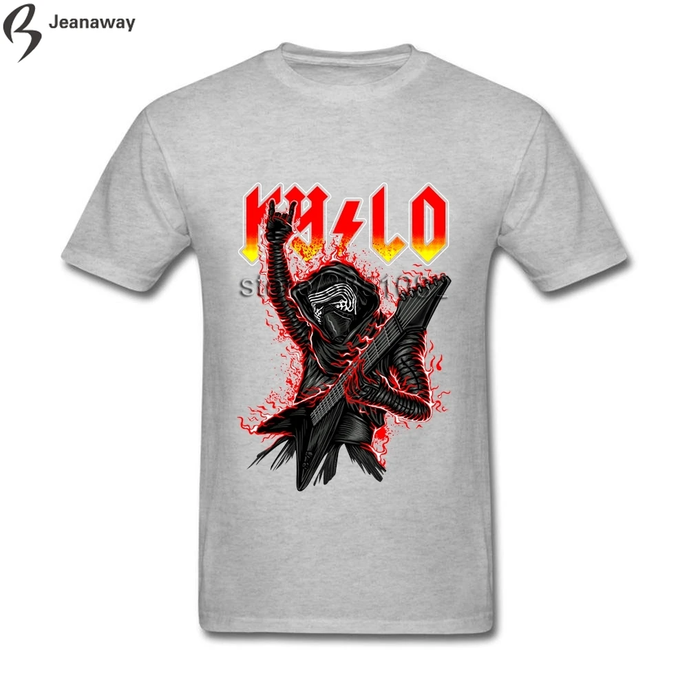 Хип-хоп кайло-kylo Rocks Для мужчин и мальчиков футболки черный короткий рукав