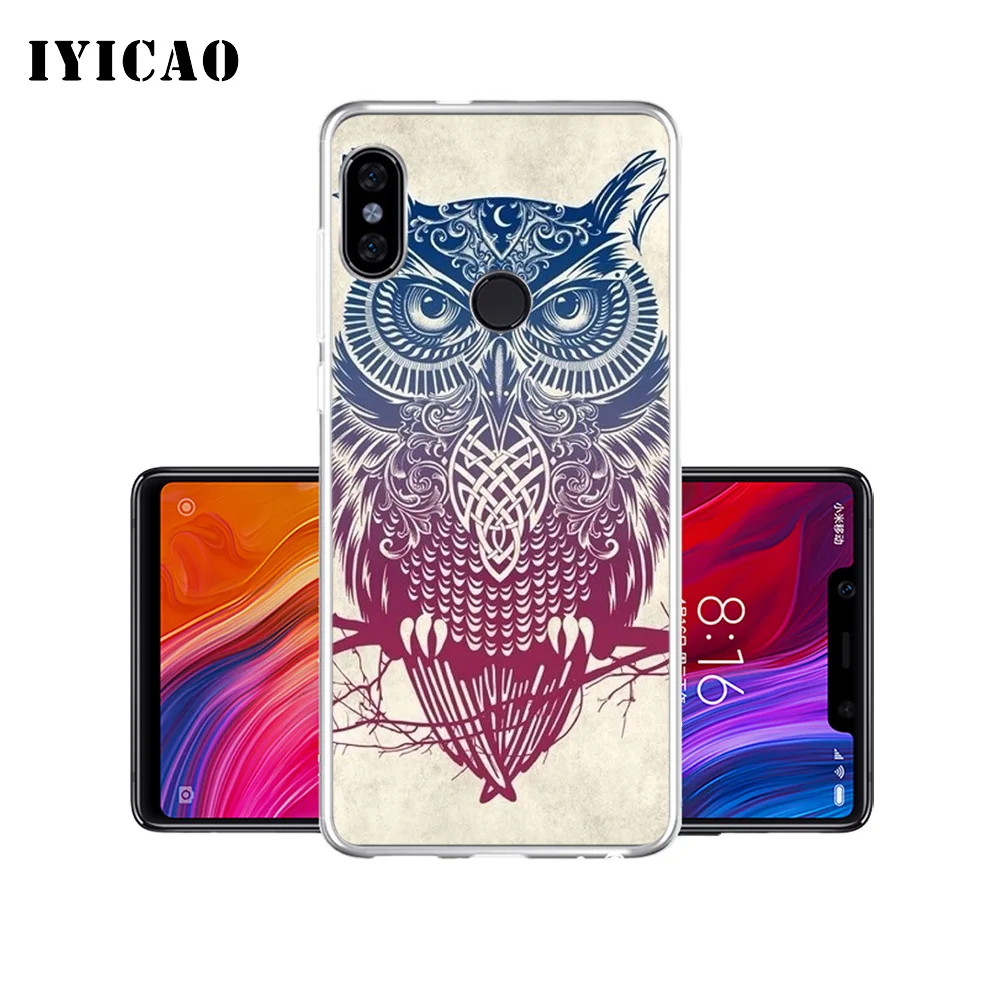 IYICAO Мягкий силиконовый чехол для телефона Xiaomi Mi 9 8 SE 6 A1 A2 Lite F1 MIX2S MIX3