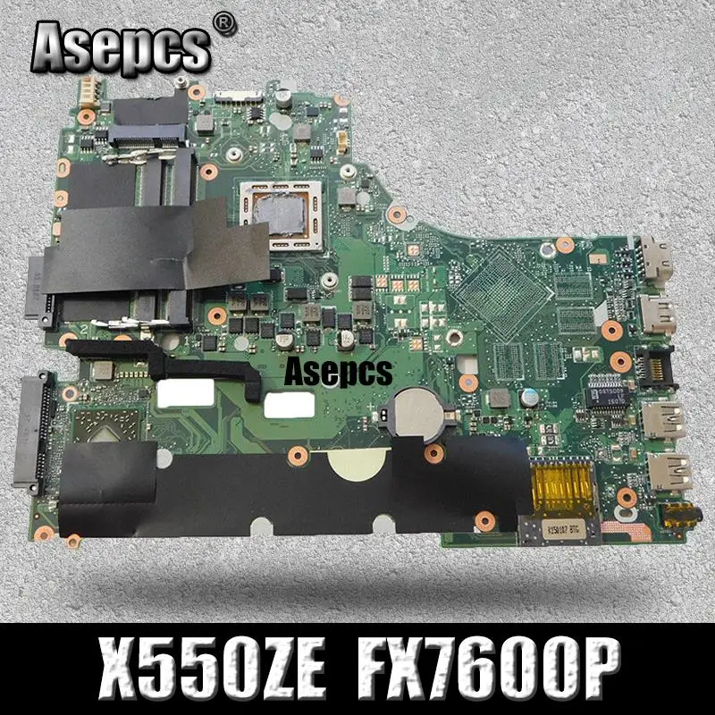 Asepcs X550ZE материнская плата для ноутбука Asus X550ZA X550Z X550 K550Z VM590Z A555Z K555Z X555Z тест