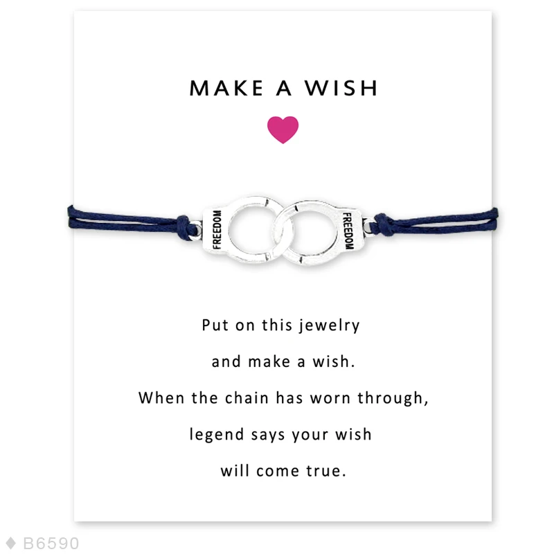 На заказ антикварные серебряные наручники свобода желание Браслет карта для