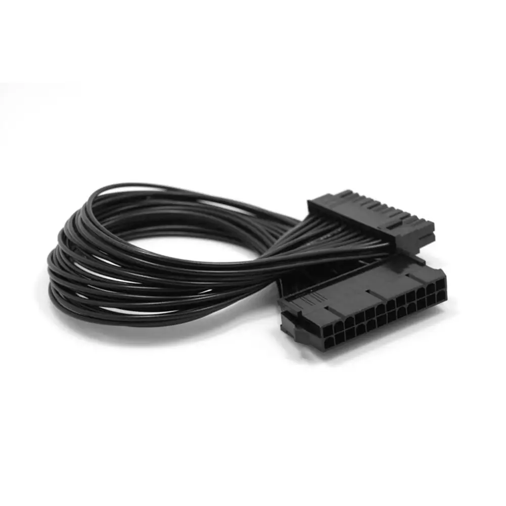 32 см PC чехол материнская плата 24 Pin папа к женскому питанию удлинитель горячий 2019|