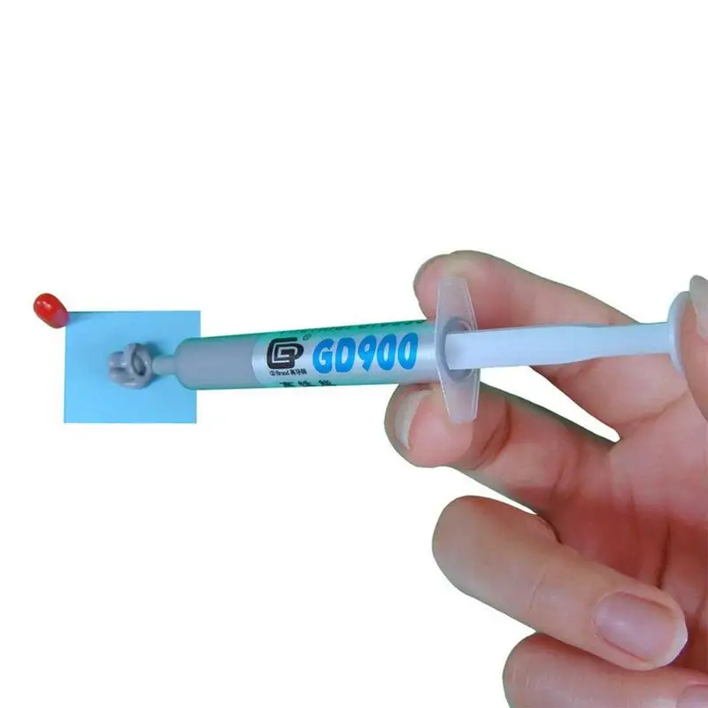 Thermal Grease Paste Compound Silicone for Computer Desktop CPU Heatsink High Performance 3g Grey GD900 | Компьютеры и офис