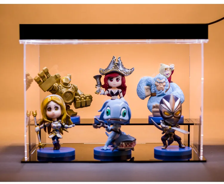 Игра ПВХ Фигурки 6 стилей Blitzcrank Nunu Fizz Miss Fortune Lux Shen Игрушки Высокое качество Рождественский подарок