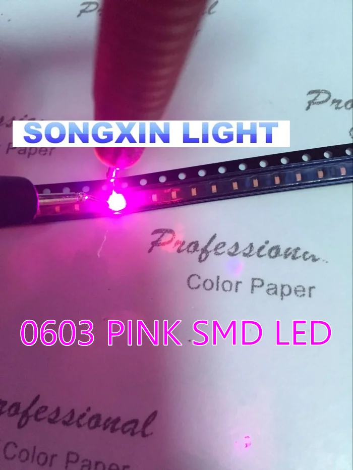 XIASONGXIN светильник 100 шт. SMD/SMT супер яркое поверхностное крепление 0603 1608