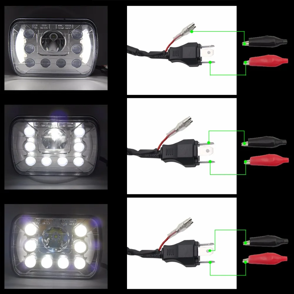 COLIGHT 7 дюймовые автомобильные фары 55 Вт Led 12 В 6500 к IP68 дальнего ближнего света для