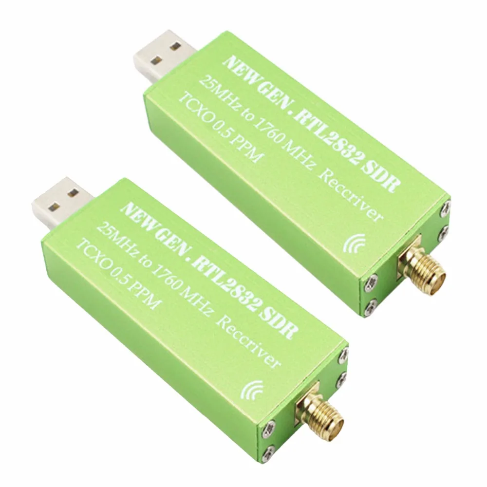 2 SDR USB адаптер RTL RTL2832U + R820T2 1Ppm TCXO ТВ тюнер Стик приемник 2|SmartTV-стики и тюнеры| |