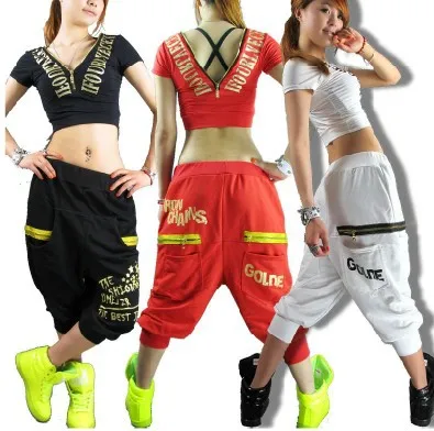 New Fashion 2015 Brand Women Hip hop pants dance wear sweatpants ds costumes loose casual female pant harem trousers