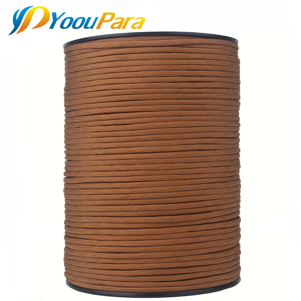 YoouPara 1000FT катушки 550 Паракорд шнур Тип III 7 нитей 5/32 &quot(4 мм) Диаметр военный