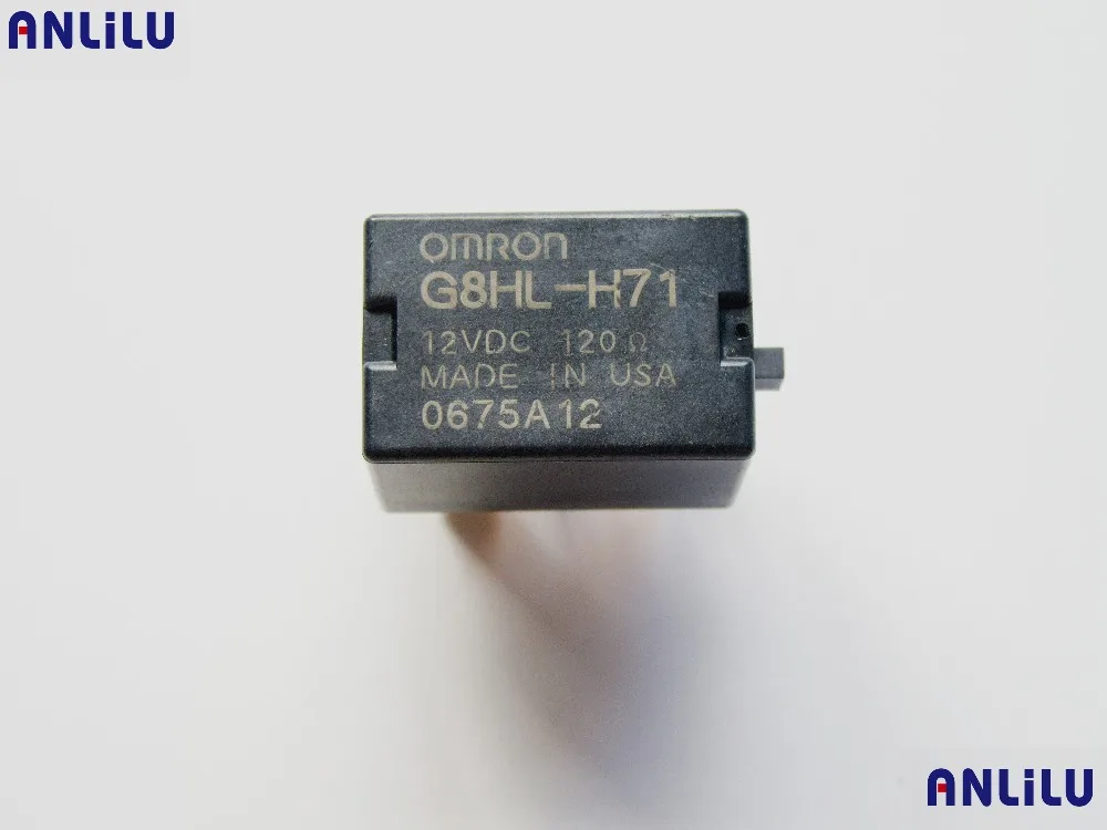 2 шт. 4-контактный Мощность черный микро-реле подходит для Honda Omron Accord Civic G8HL-H71 12VDC