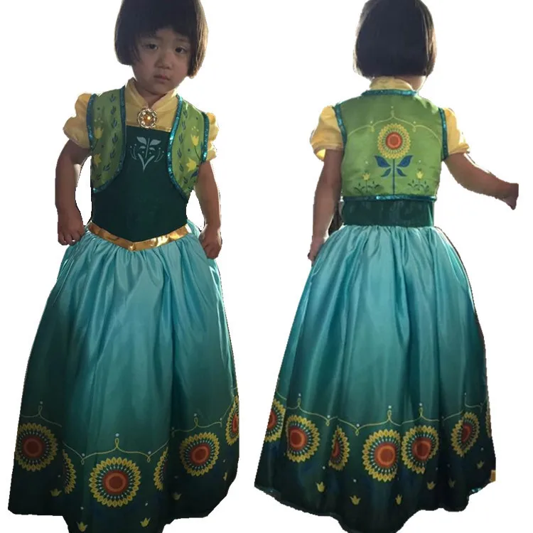 Платье принцессы Золушки для девочек одежда детей вечерние платья свадьбы |