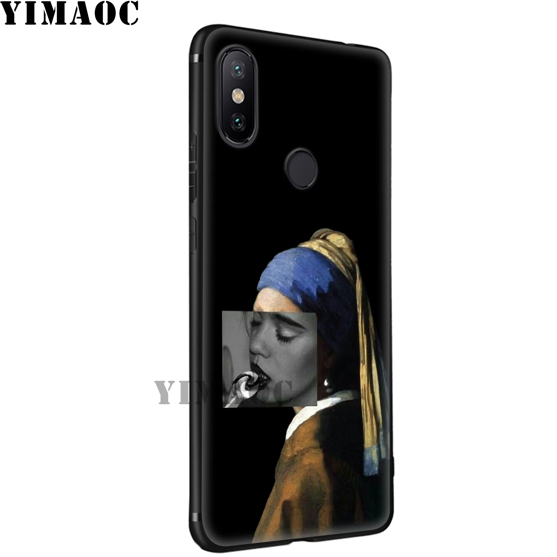 Мягкий силиконовый чехол YIMAOC Mona Lisa Van Gogh для Xiaomi Redmi 7A Note 7 6 6A 5 4 4X 4A 5A S2 Plus K20 Pro Lite |