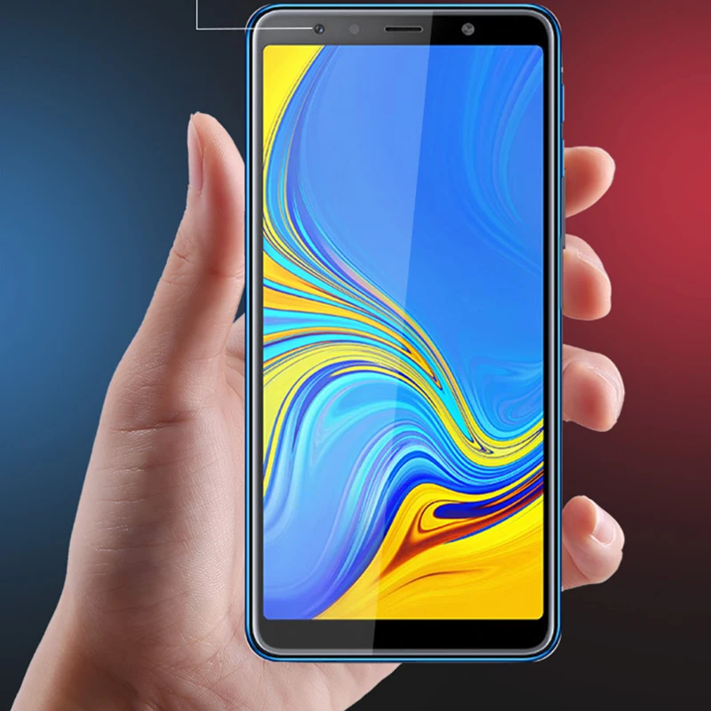 Защитное стекло для Samsung A7 2018 A750 A730 закаленное Защита экрана Galaxy A 7 7a A72018 750 730