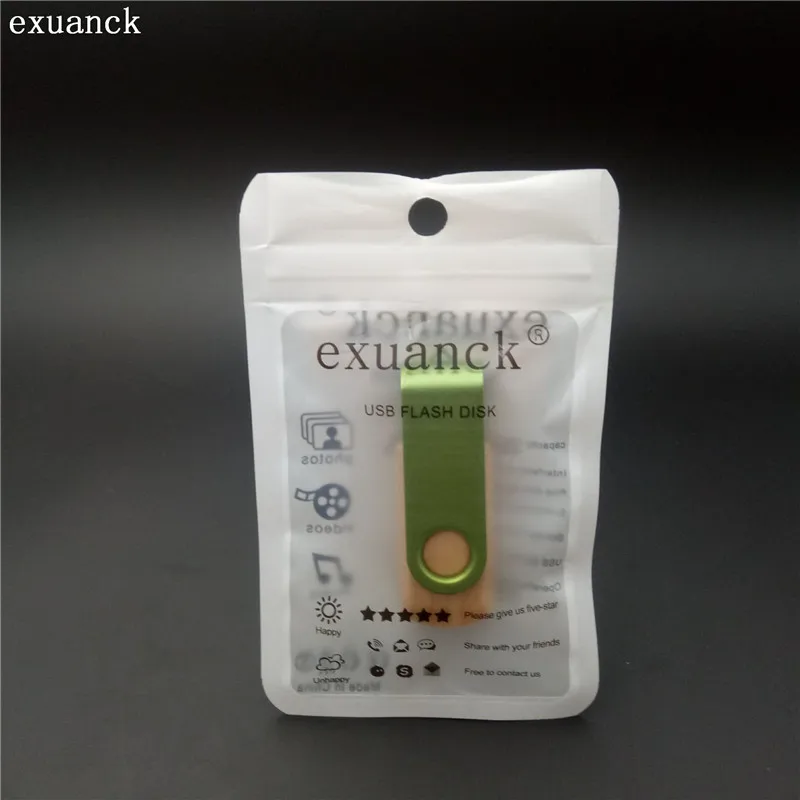exuanck custom logo usb 2.0 sticks 10 pcs /lot metal clip+ wooden +box 4-32GB flasdh drive laser engrave photografia | Компьютеры и
