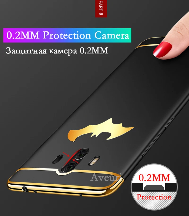 Роскошный чехол для телефона huawei Nova 4 3 3i 2i 2S 2 Plus, матовый чехол из поликарбоната для huawei mate 10 20 Pro 10 20 Lite