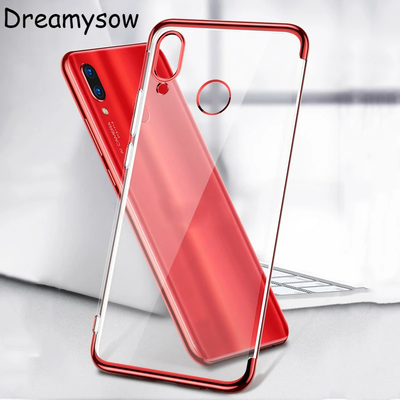 Для huawei mate 30 P20 P30 Pro Lite Nova 5 5i защитный чехол прозрачный покрытие Мягкий ТПУ Honor 20 9X 7C
